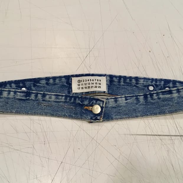 구매) 마르지엘라 99AW 데님 벨트 구해봅니다
