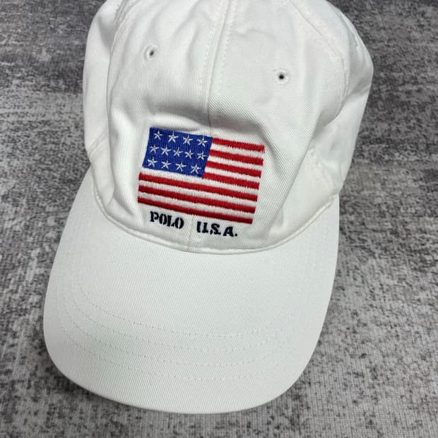 90s Polo 성조기 볼캡