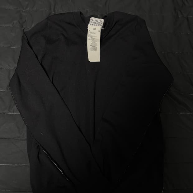 마르지엘라 니트 검정