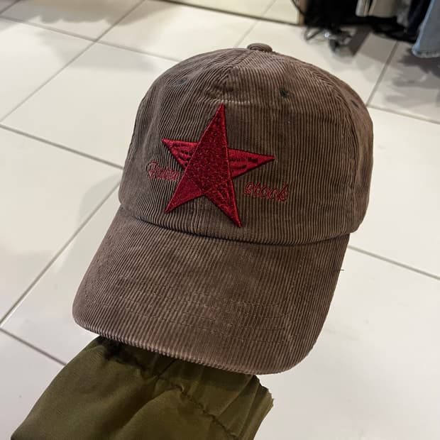 버켄스탁 빈티지 코듀로이 볼캡