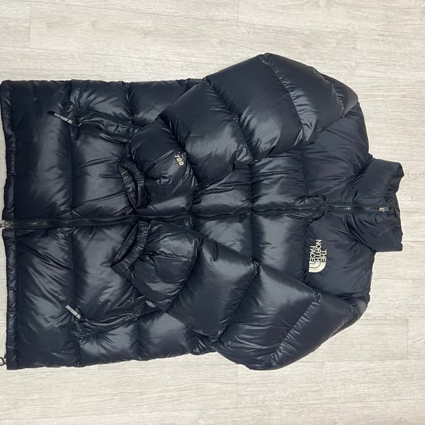 M 노스페이스700 롱패딩