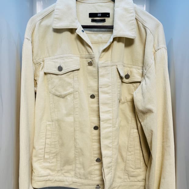 지오송지오 코듀로이 오버사이즈 자켓 100