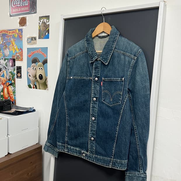 Levis 리바이스 엔지니어드 데님 트러커 자켓