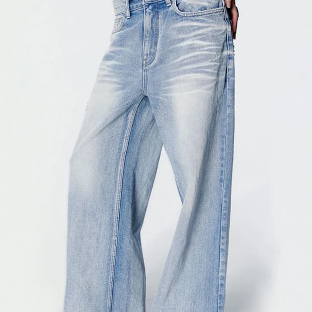 새상품) 2000아카이브스 SNYDER WIDE DENIM (BLUE)