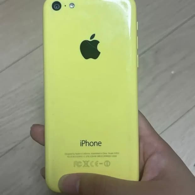 애플 아이폰 5c 옐로우