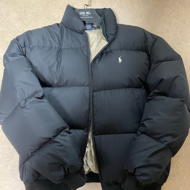 폴로 푸퍼 패딩 L사이즈 팝니다