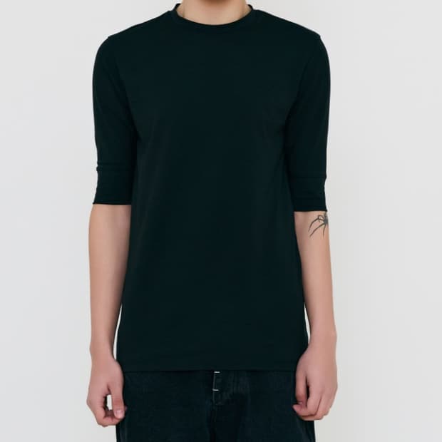 리젤 숏슬리브 블랙