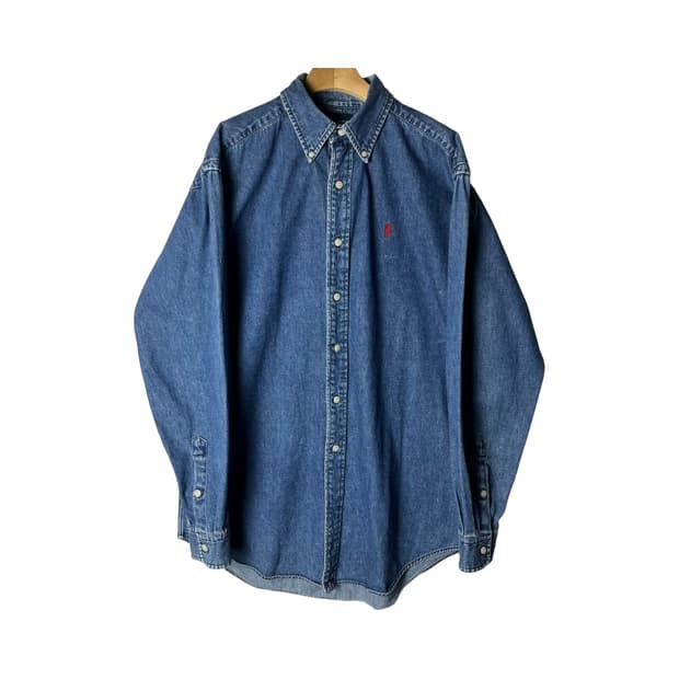 [Polo] 90's 폴로랄프로렌 블레어 데님셔츠