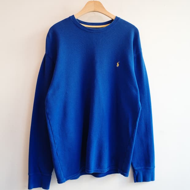 PoloRalphLauren 폴로 랄프로렌 와플 롱슬리브