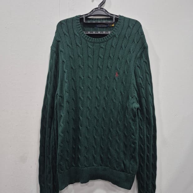 폴로랄프로렌 케이블 꽈배기 니트 남성 105사이즈