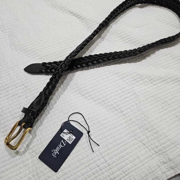 [M] 드레익스 위빙 벨트 블랙