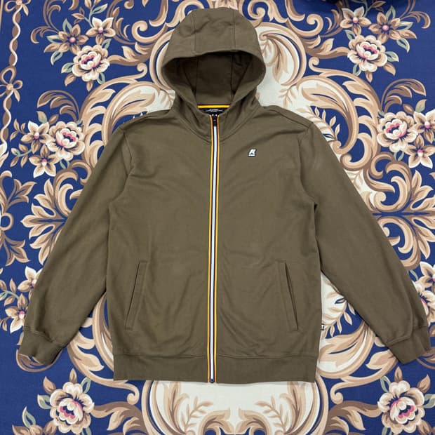 (XXL)까웨 k-way 후드집업(모카브라운)