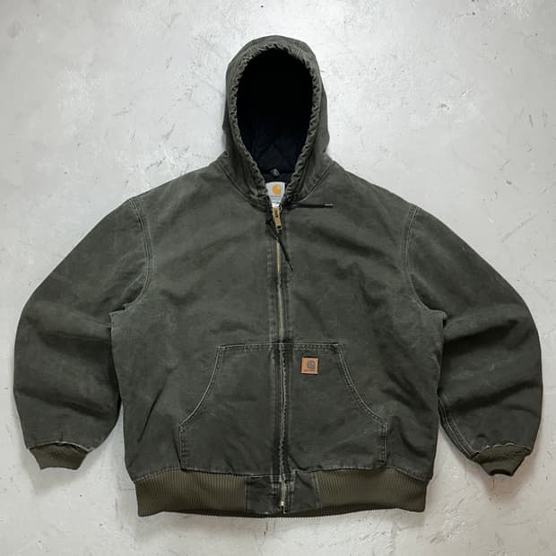 OG 칼하트 J130 액티브 칼하트 MOS 모스그린