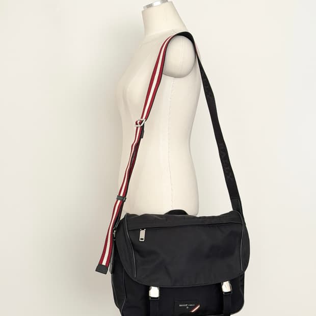 발리 파브로 나일론 투웨이 메신저백