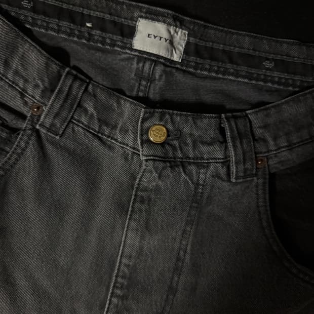 Eytys 타이탄 가먼트 다잉 팬츠