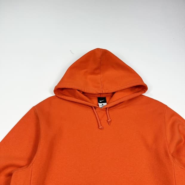 나이키 센터 스우시 오렌지 후드티 (S)