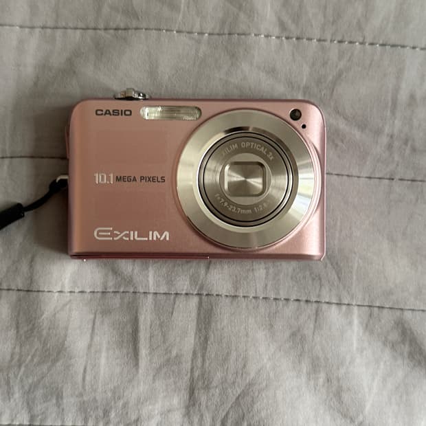 은채 디카! 딸기우유 카시오 엑슬림 Z1080 빈티지 디카 디지털 카메라
