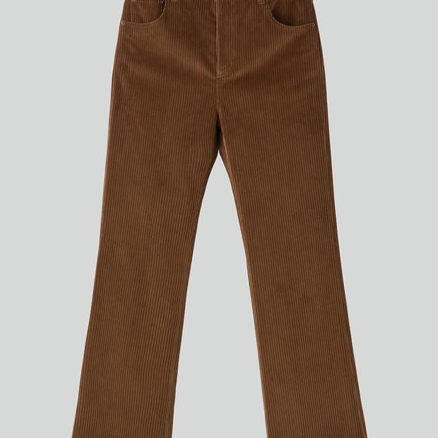 렉토 24fw 코듀로이 플레어 팬츠 m