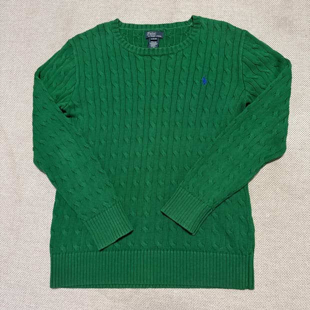 폴로 랄프로렌 케이블 니트