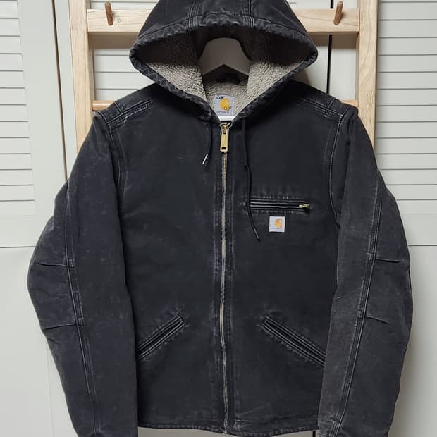 칼하트 WJ141 샌드스톤 디트로이트 엑티브 후드 자켓