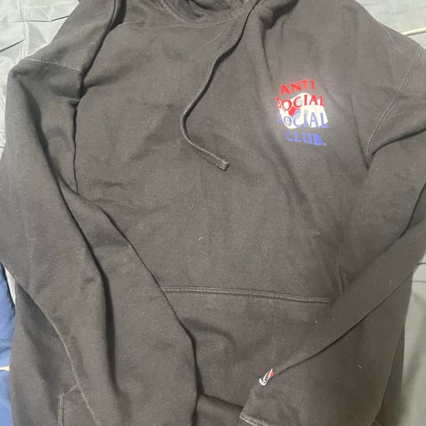 안티소셜 후드 태극기국뽕 L