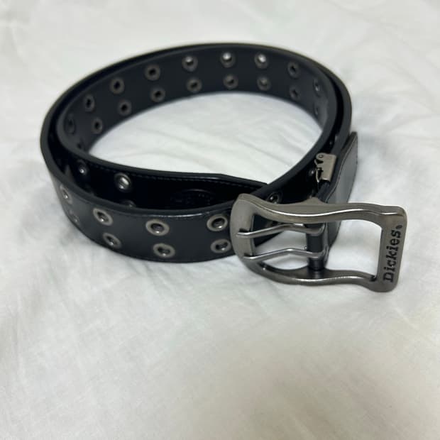 디키즈 더블아일렛 벨트 블랙 dickies double eyelet be