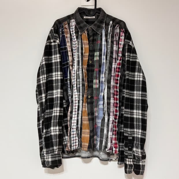 Rebuild By Needles Flannel Shirt Ribbon 