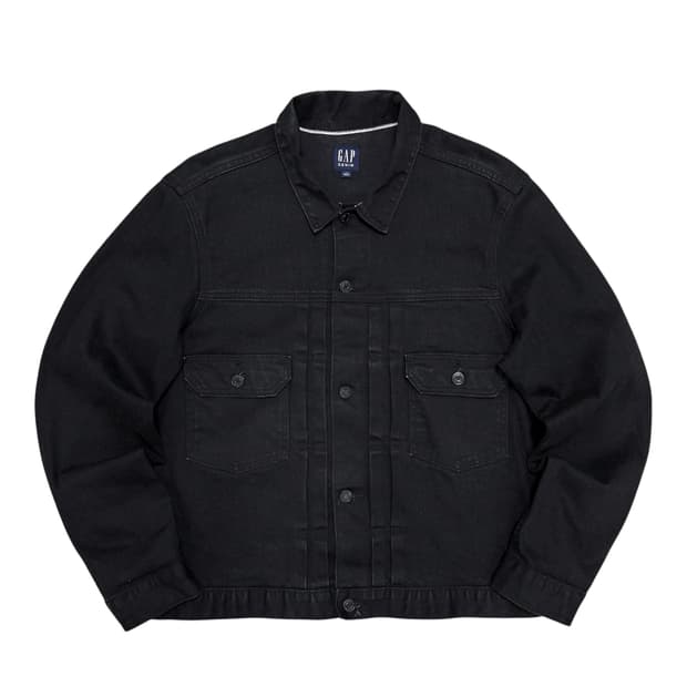 갭 흑청 타입2 데님자켓(L)