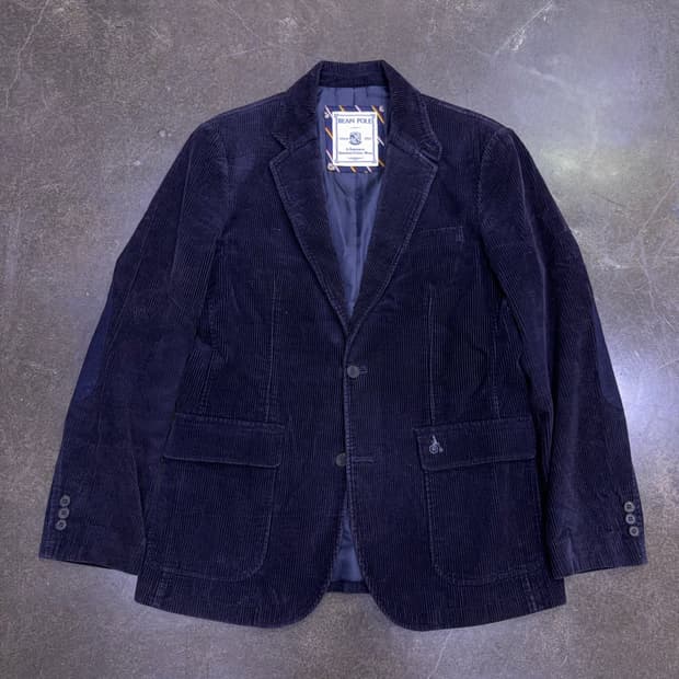 빈폴 클래식 코듀로이 스포츠자켓 블레이저 자켓 네이비 100