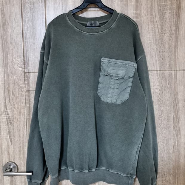 RARE 피그먼트 워싱 맨투맨