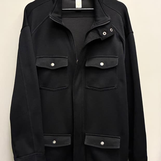 (XXL)파타고니아 유틸리티 6포켓 풀집업 필드자켓 블랙