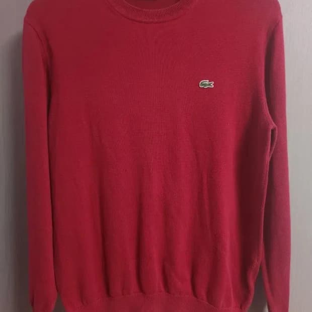 라코스테 얇은 니트티, L