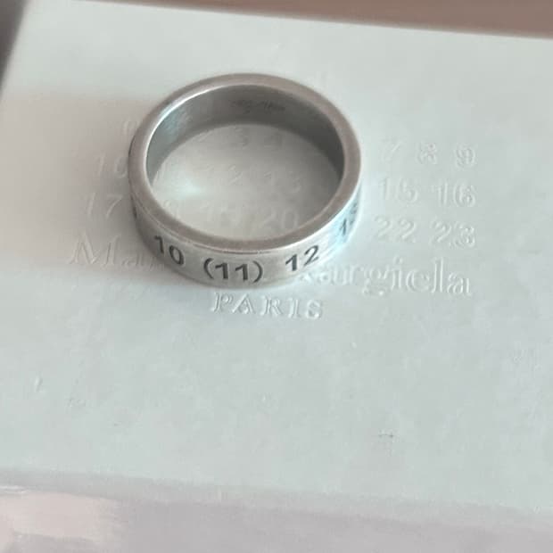 메종 마르지엘라 넘버링 반지 (L)