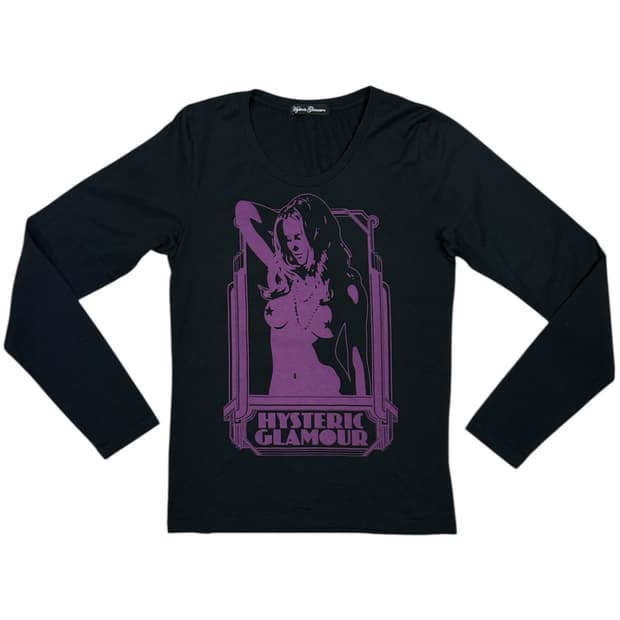 히스테릭 글래머 아카이브 히스걸 롱슬리브 티셔츠