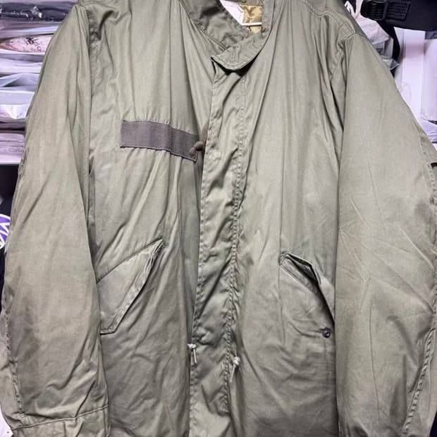 빈티지 U.S.ARMY M-65 오리지널 개파카 S