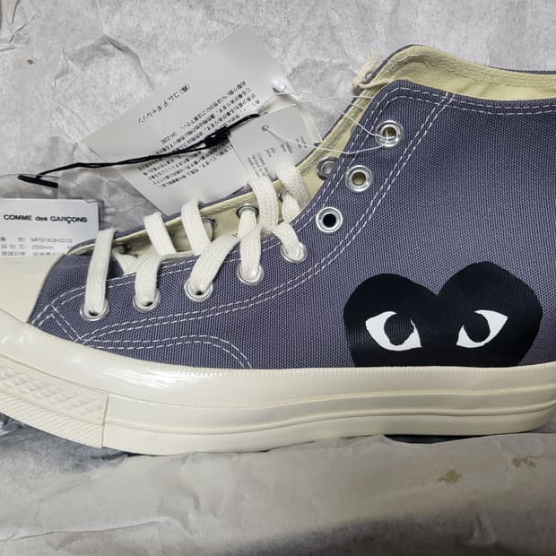 새상품) 꼼데가르송 하이탑