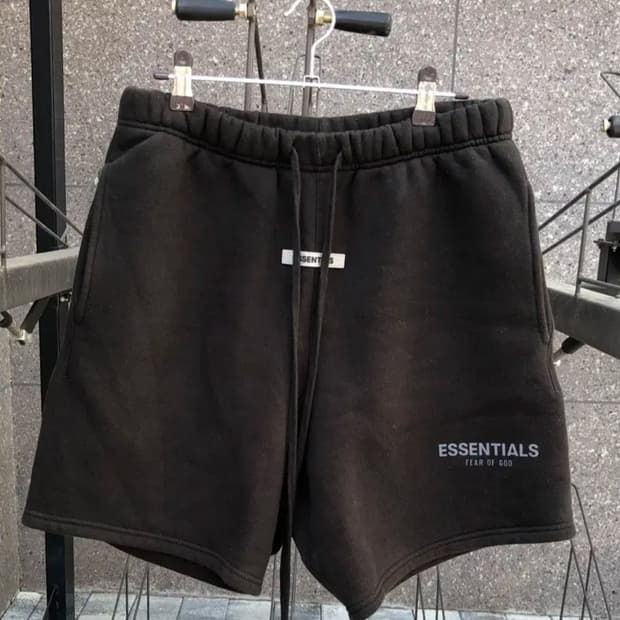 [XL] 정품 피어오브갓 에센셜 블랙 반바지