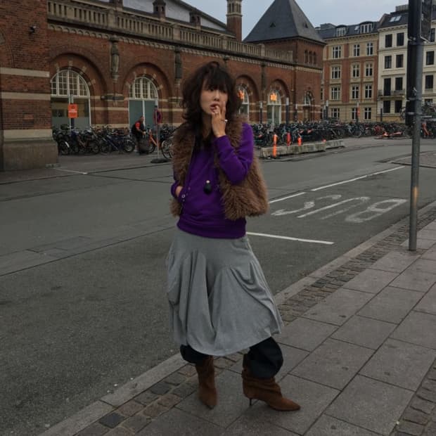 텍스쳐서울 스커트