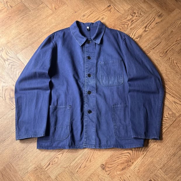 [L]60's 헤링본 몰스킨 프렌치 워크자켓