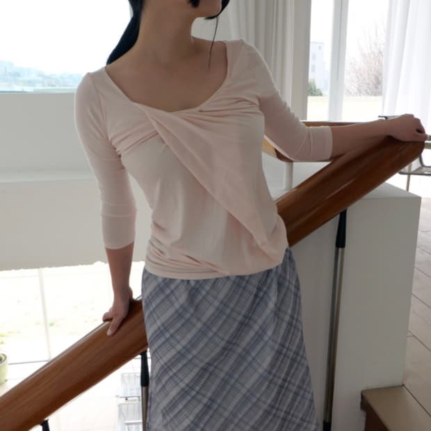 베이비랩 FOUNTAIN T IN POWDER PINK