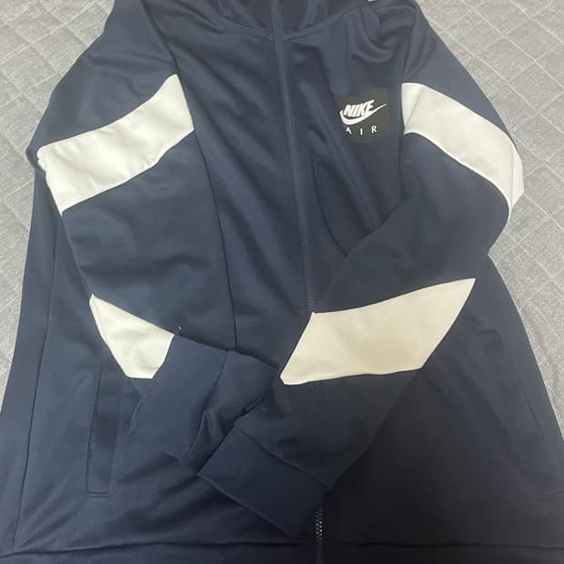나이키 에어 NIKE AIR 등판 빅로고 트랙탑 져지자켓{정품}