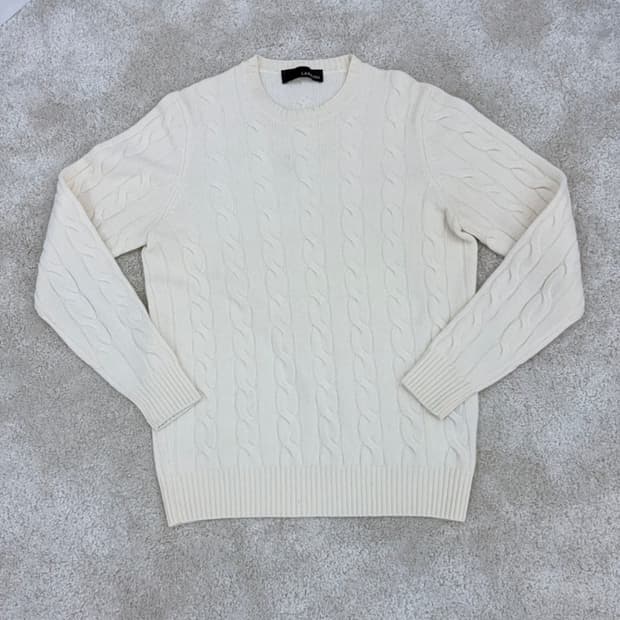 라르디니 울캐시미어 케이블 니트 46