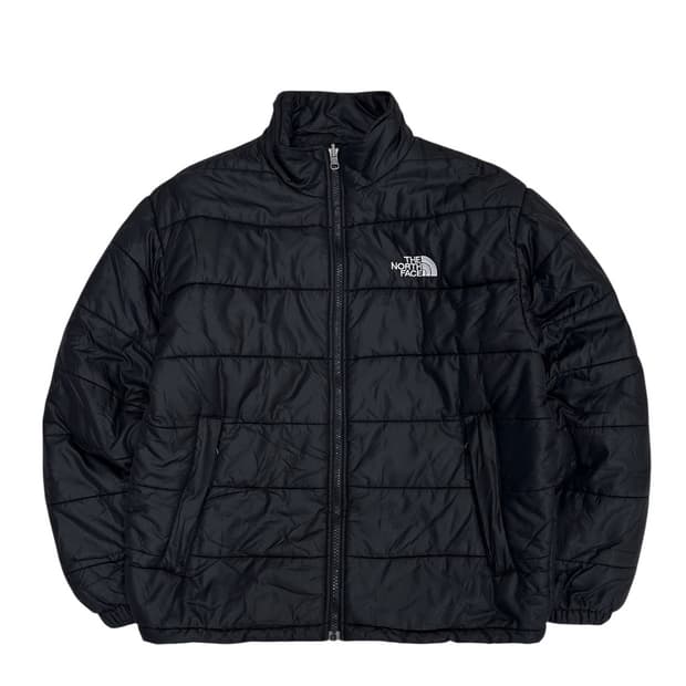 노스페이스 경량패딩 블랙 (L)