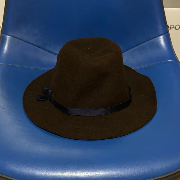 언더커버x키지마타카유키 울 페도라 브라운