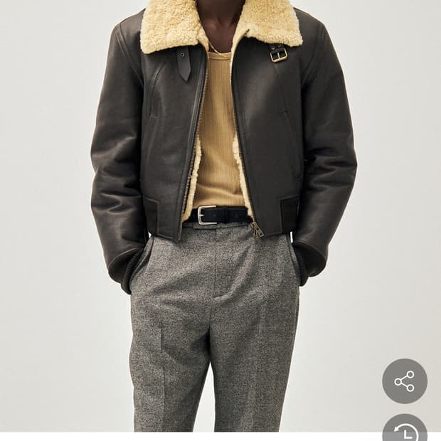 노이어 깡스타일리스트 무스탕 48사이즈 입니다