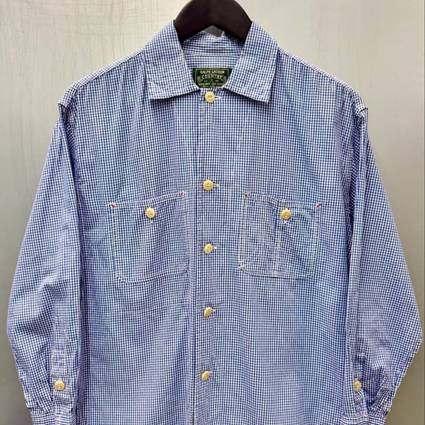 Ralph Lauren Country 랄프로렌 컨트리 블루색상 깅엄 체크