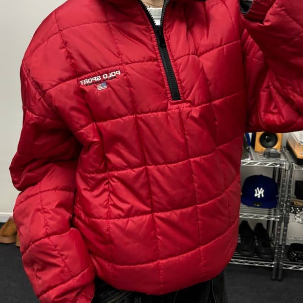 폴로스포츠 00s 리버시블 패디드 자켓