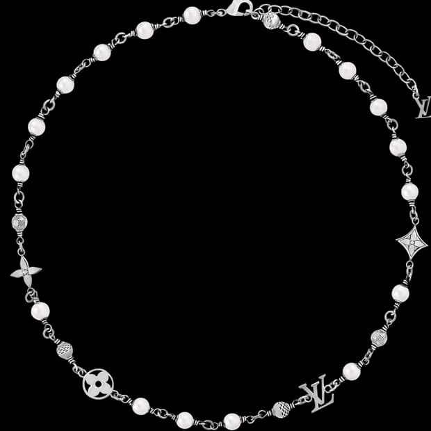 루이비통 목걸이 쿄카목걸이 lv이니셜 진주목걸이