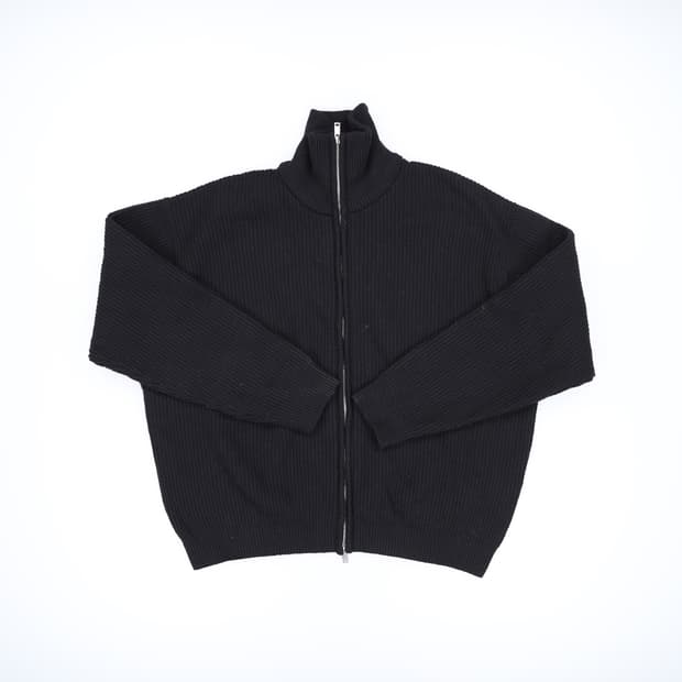 [2XL] 신형 무신사스탠다드 투웨이 울 니트집업 0106H1