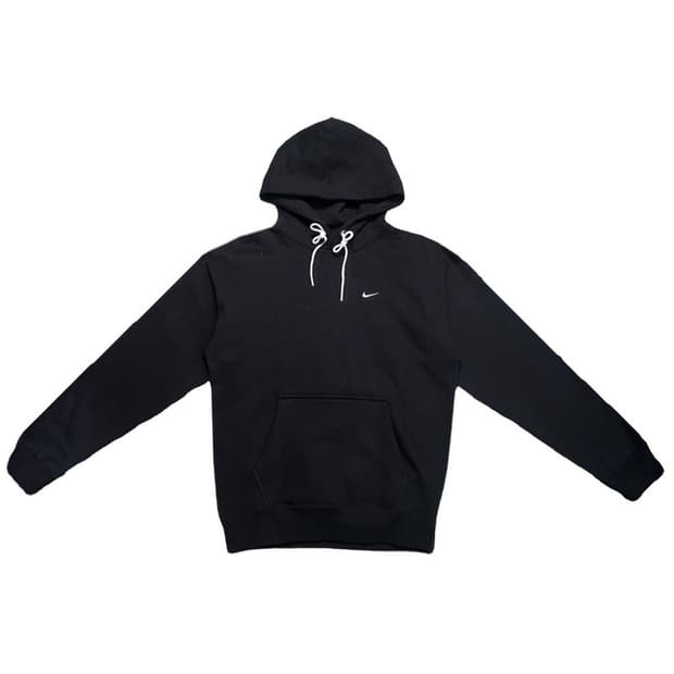 NIKE NRG 솔로 스우시 기모 후드티 블랙 S